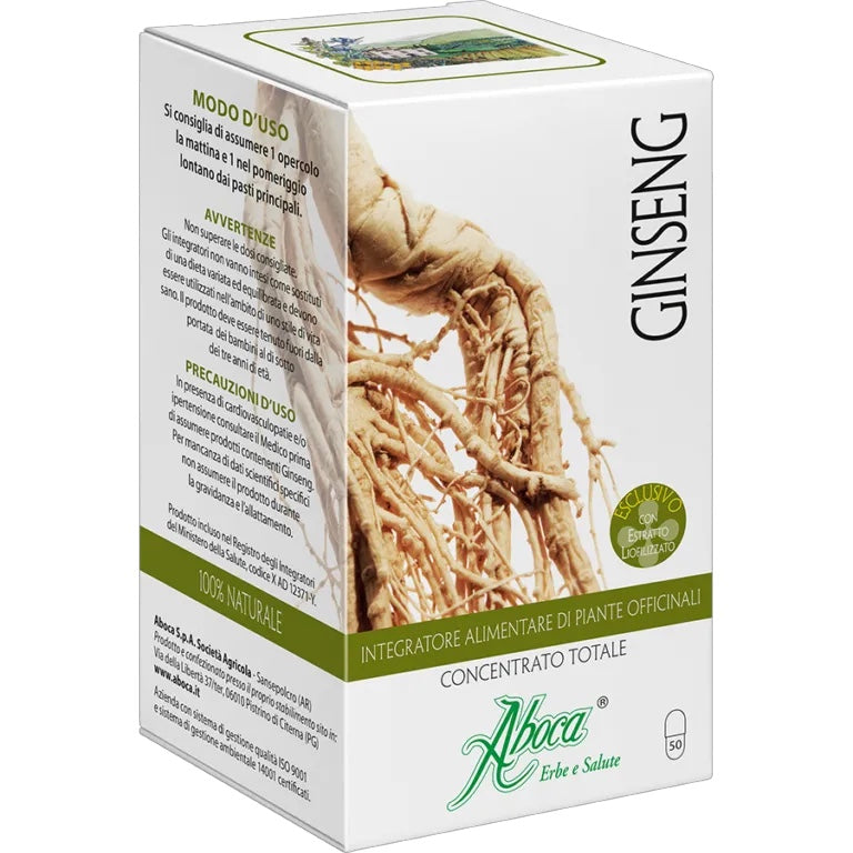 Ginseng Concentrato Totale 50 opercoli