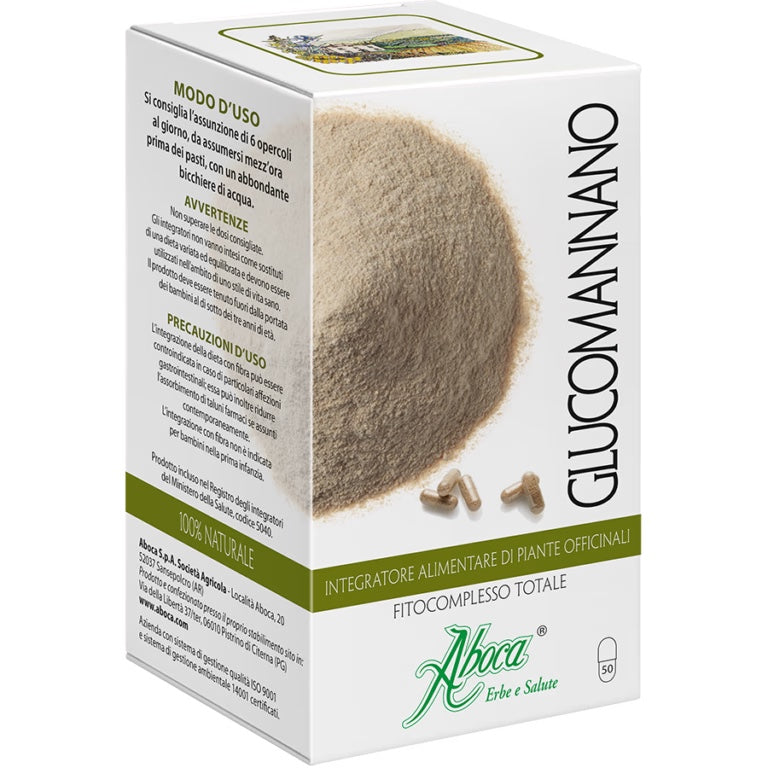 Glucomannano Fitocomplesso Totale 50 opercoli