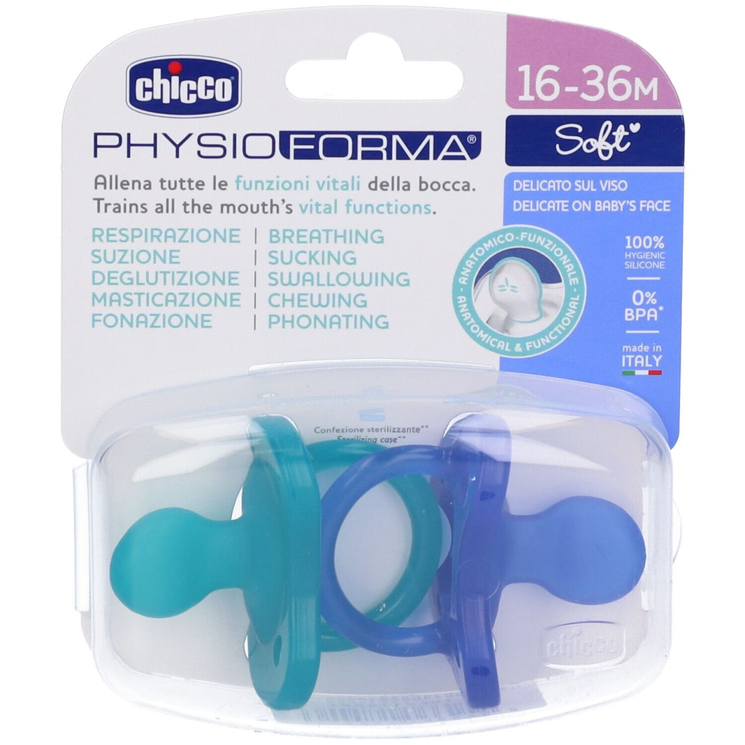 PhysioForma Soft Gommotto in Silicone 16-36 mesi 2 pezzi