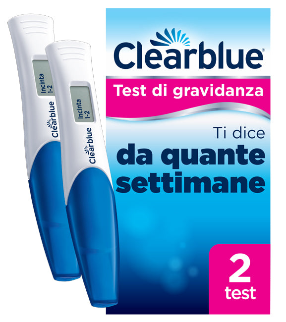 Test di Gravidanza con Indicatore delle Settimane 2 pezzi