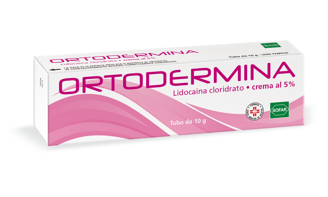 Ortodermina 5% Crema 10g