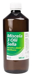 Miscela 3 Olii Lassativo oleoso lubrificante 500ml