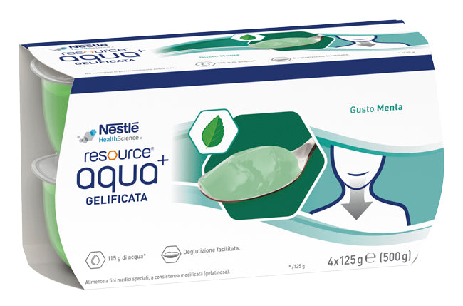 Resource Aqua Gelificata Menta 4x125g